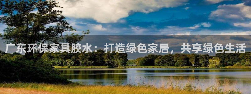 杏耀平台代理怎么赚钱：广东环保家具胶水：打造绿色家居，共享绿